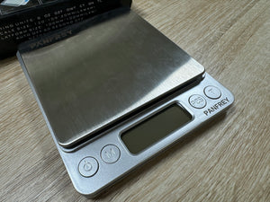 PANFREY Food Kitchen Digital Scale,1g/0.05oz Precise Graduation, USB Charging Kitchen Scale