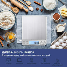 将图片加载到图库查看器，PANFREY Food Kitchen Digital Scale,1g/0.05oz Precise Graduation, USB Charging Kitchen Scale