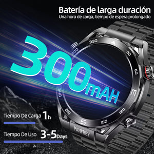 Panfrey sport smart watch bluetooth gentleman's watch for men sports waterproof